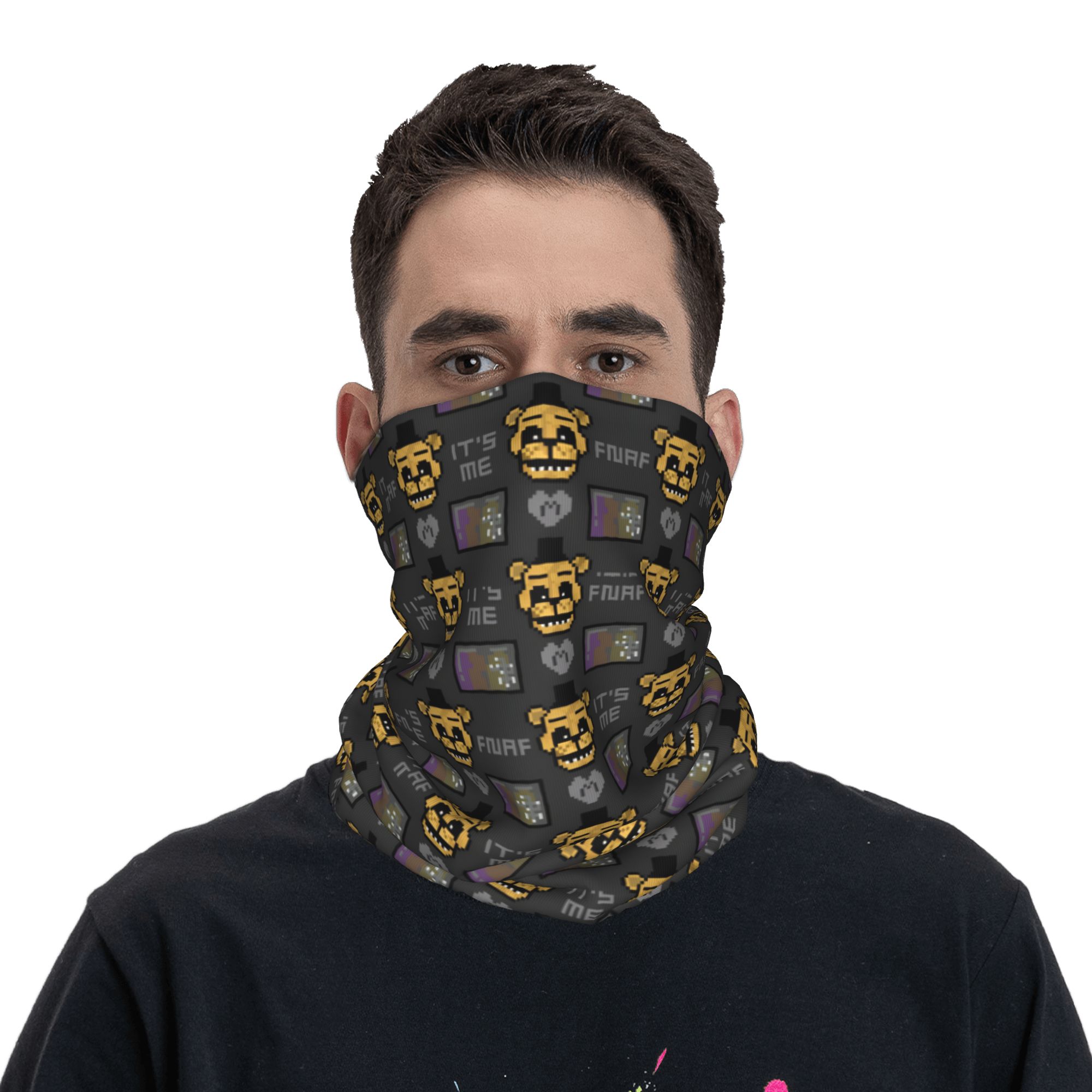Outdoor Adventure At - Gaiter de Pescoço Personalizado FNAF At
