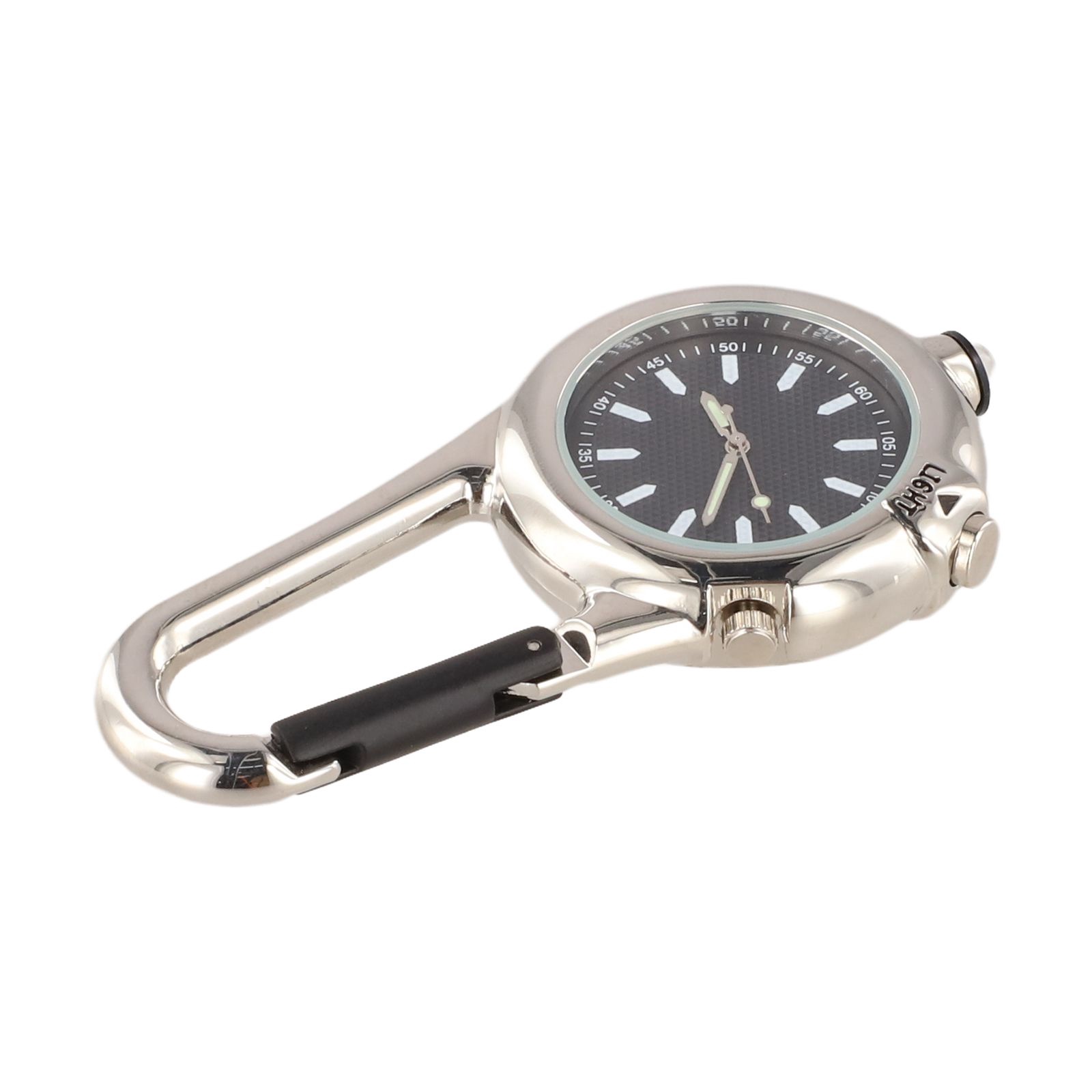 Outdoor Adventure Watches - Relógio Multifuncional de Metal com Mosquetão,