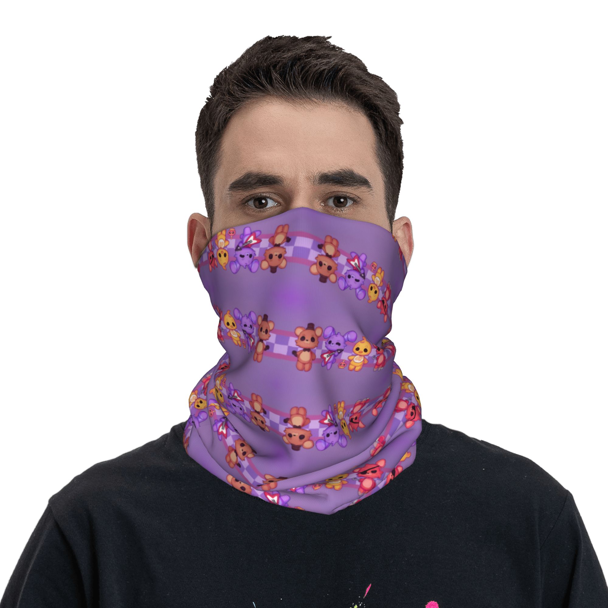 Outdoor Adventure At - Bandana Personalizada FNAF At Freddy's, Protetor