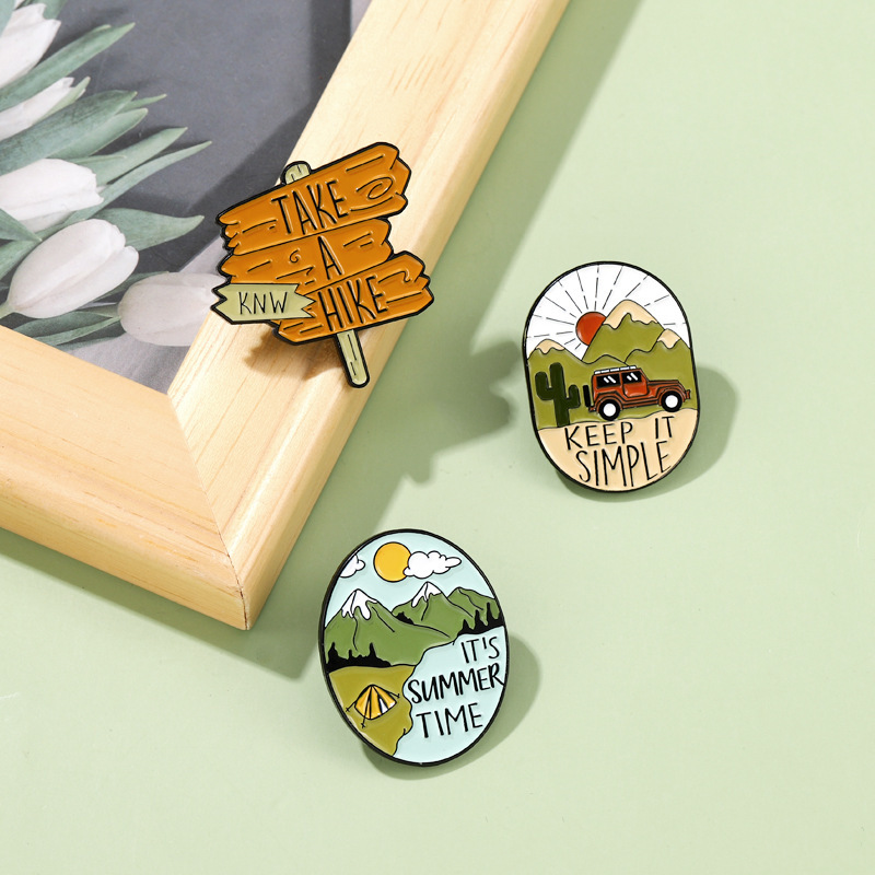 Pins Esmaltados de Aventura ao - Outdoor Adventure Friends avaliação e preço
