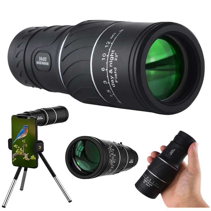 Poderoso telescópio monocular  - Outdoor Adventure Watches avaliação e preço