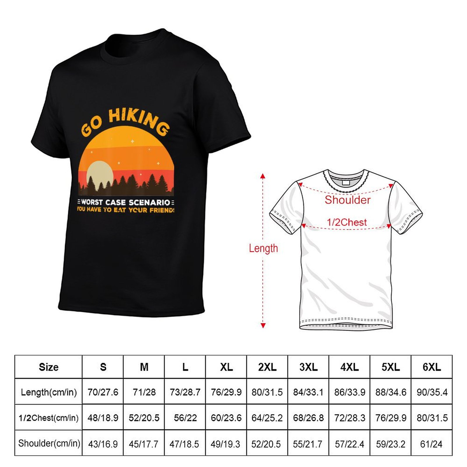 Camiseta Divertida para Caminh - Outdoor Adventure Friends avaliação e preço