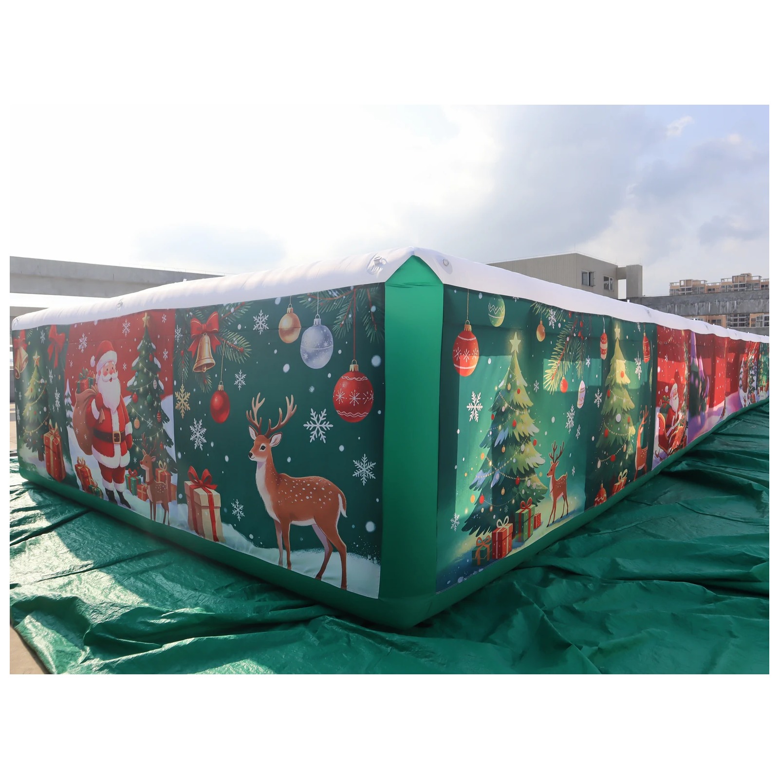 Labirinto Inflável Comercial L - Outdoor Adventure Rentals avaliação e preço