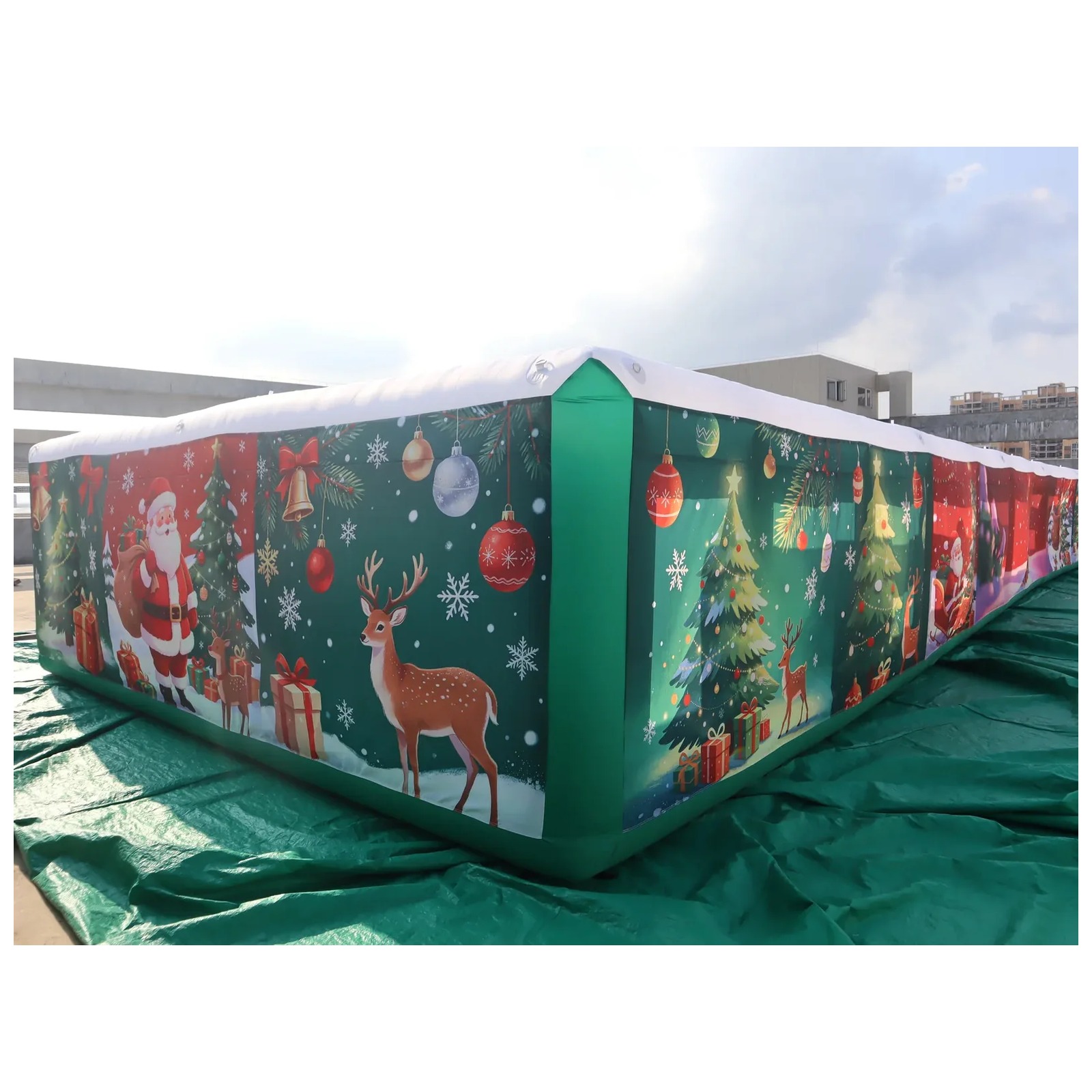 Labirinto Inflável Comercial L - Outdoor Adventure Rentals avaliação e preço
