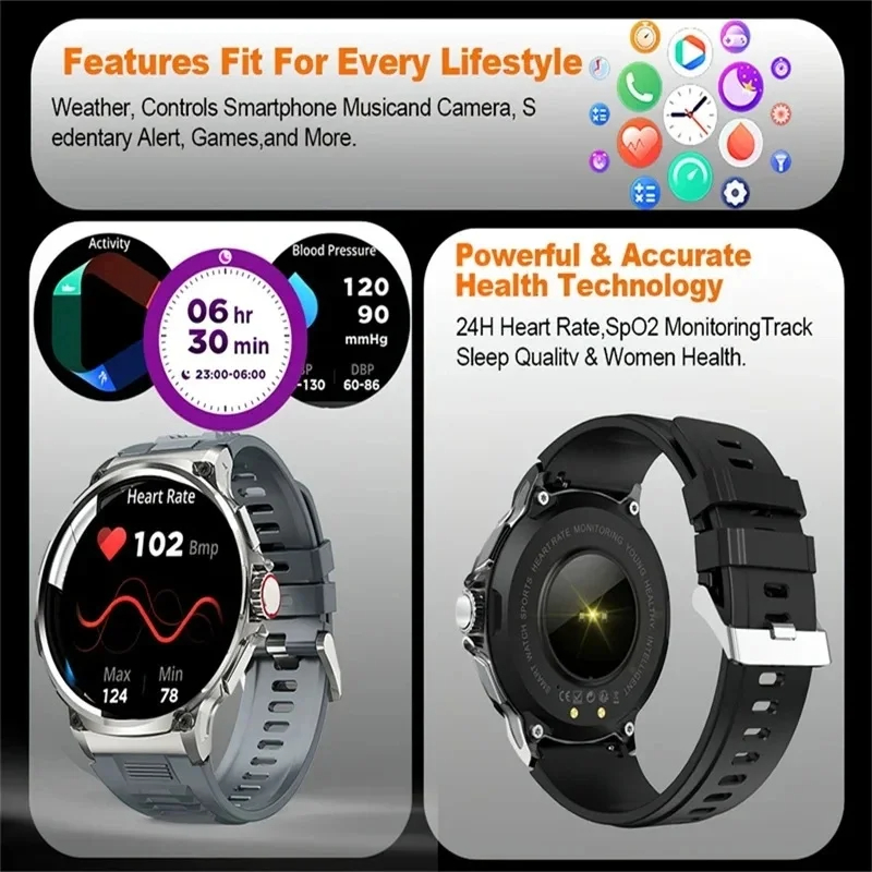 Relógio Inteligente Masculino  - Outdoor Adventure Watches avaliação e preço