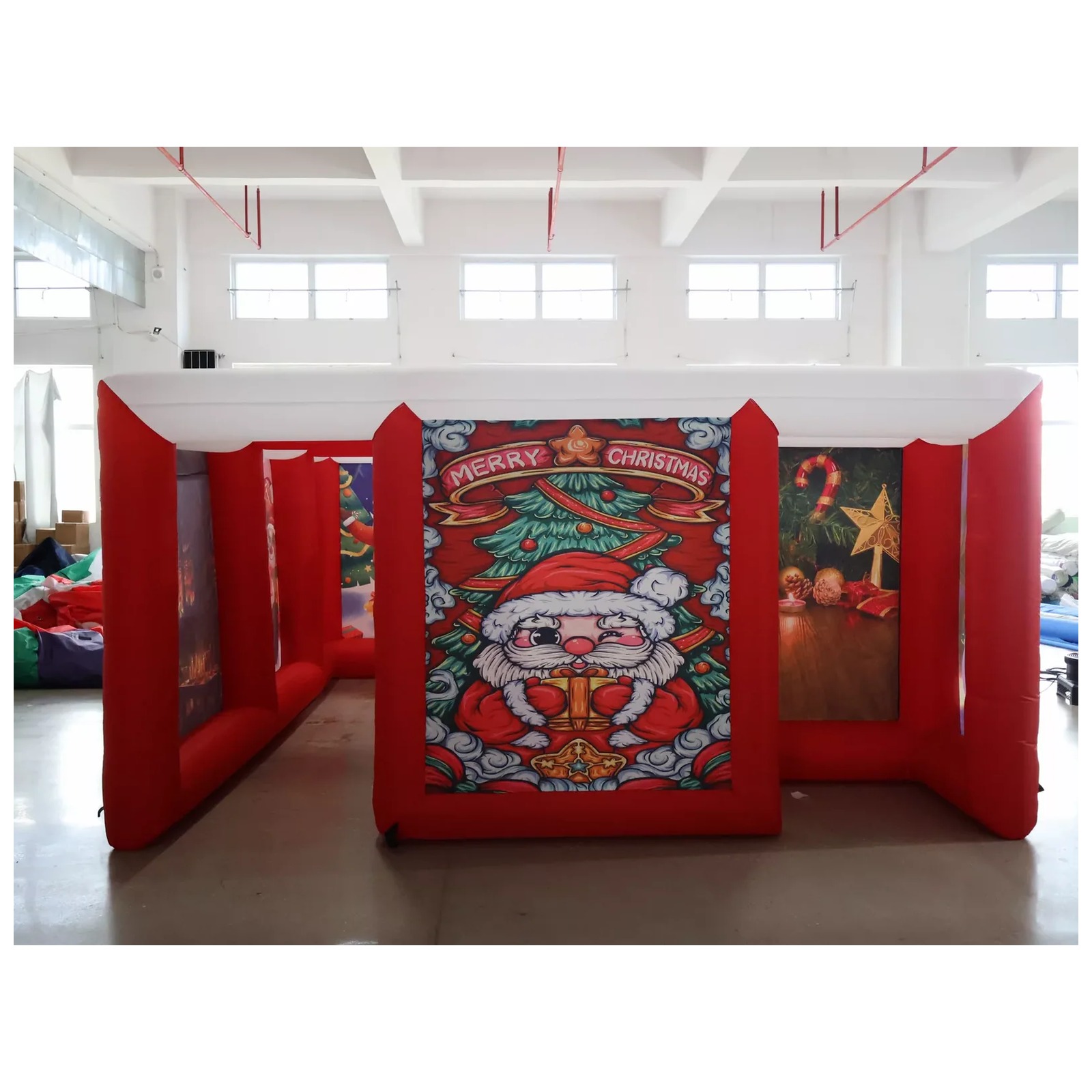Labirinto Inflável Vermelho Co - Outdoor Adventure Rentals avaliação e preço