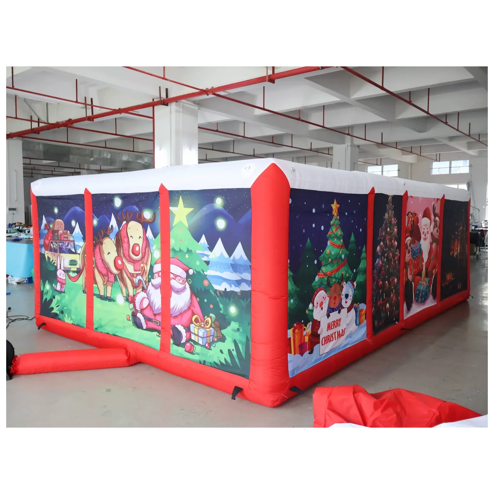 Labirinto Inflável Vermelho Co - Outdoor Adventure Rentals avaliação e preço